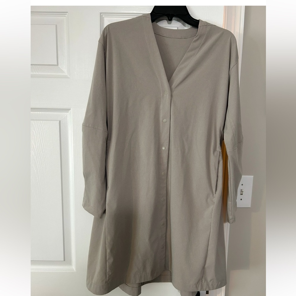Lululemon WovenAir Button Front Dress